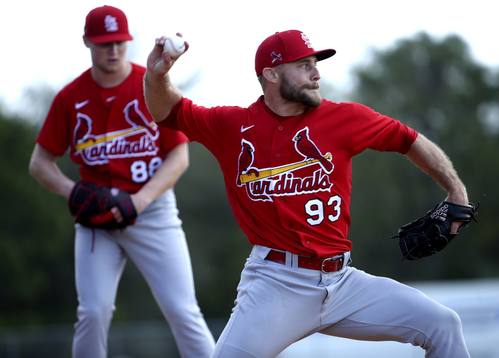 Thursday workout at Cardinals spring training